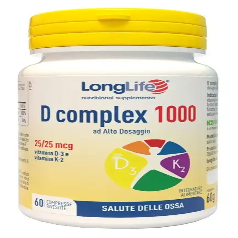 LONGLIFE D COMPLEX 1000 60 COMPRESSE