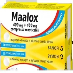 MAALOX*S/Z 30CPR LIMO400+400MG