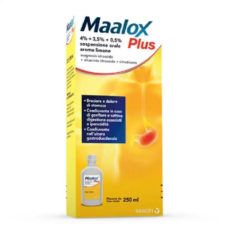 MAALOX PLUS AROMA LIMONE 250 ML