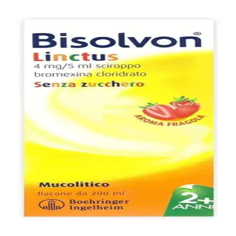 BISOLVON SCIROPPO ALLA FRAGOLA 200 ML