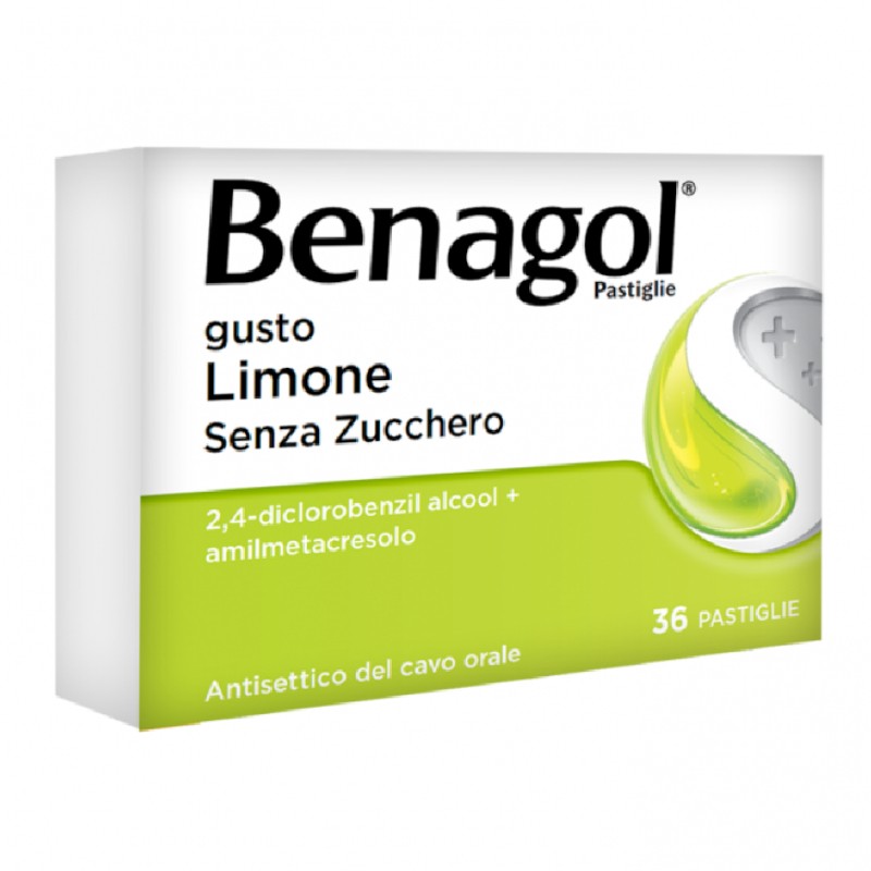 Benagol - LIMONE SENZA ZUCCHERO 36 pastiglie