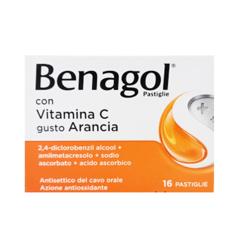 Benagol - VITAMINA C ALL'ARANCIA 16 pastiglie