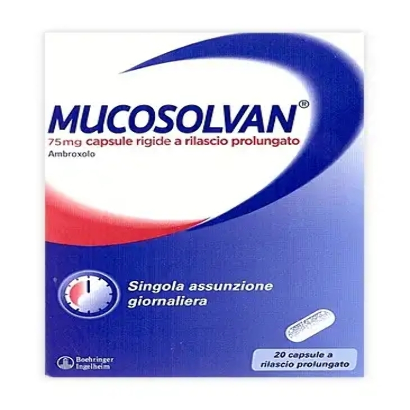 MUCOSOLVAN 75 MG 20 CAPSULE