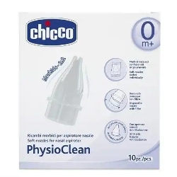 Chicco - RICAMBI MORBIDI PHYSIOCLEAN PER ASPIRATORE NASALE