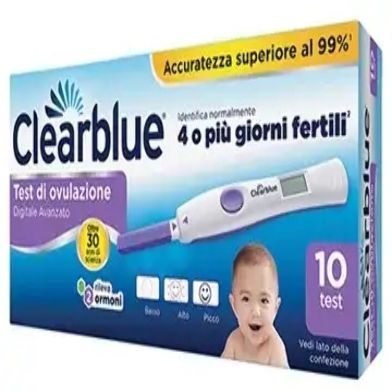 Clearblue - TEST DI OVULAZIONE AVANZATO 1 test