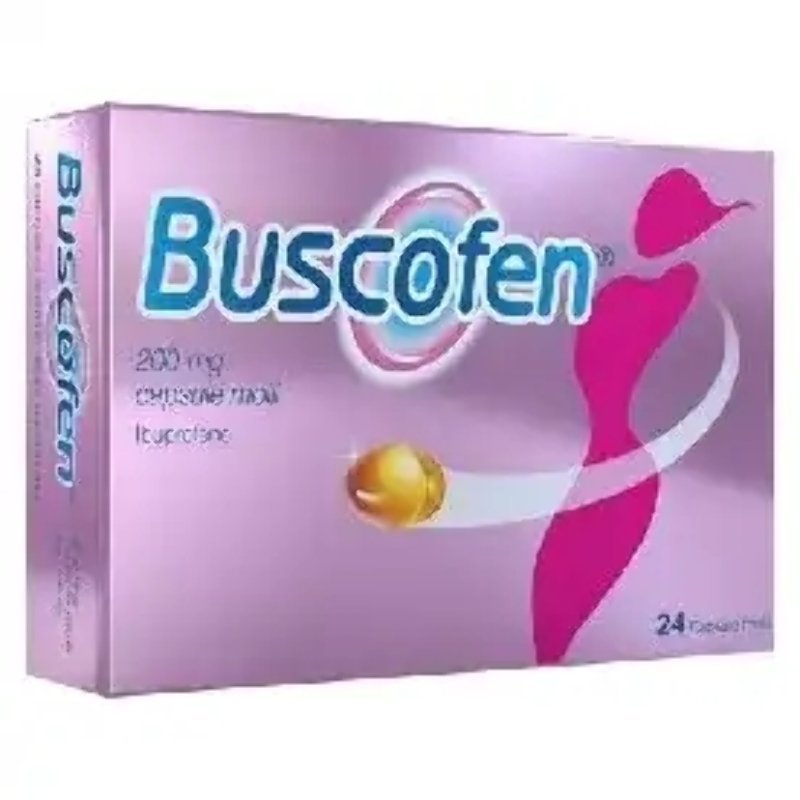 BUSCOFEN 200 MG 24 CAPSULE MOLLI