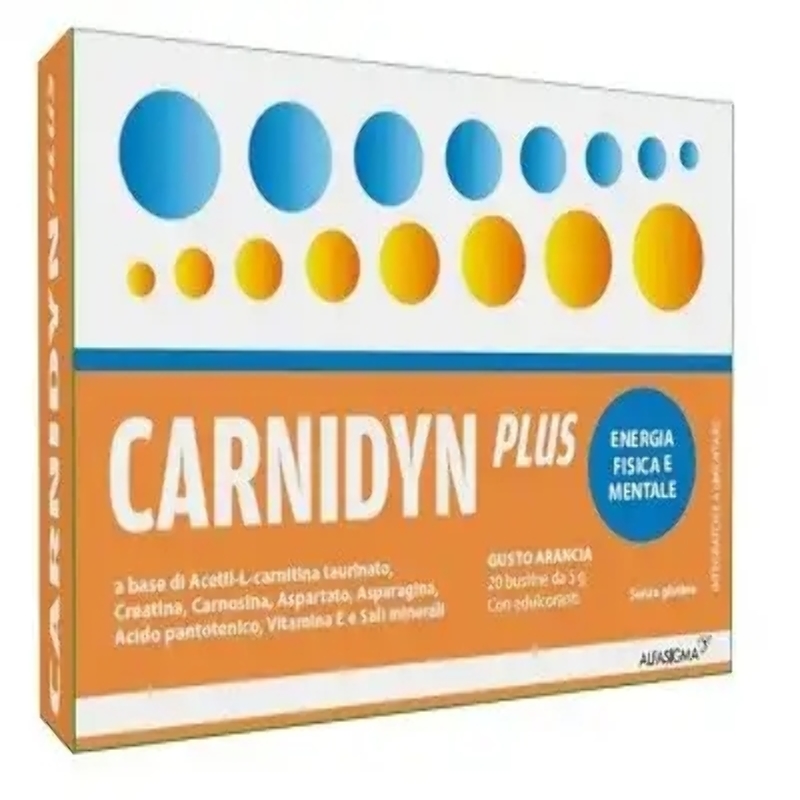 CARNIDYN PLUS 20 BUSTINE GUSTO ARANCIA