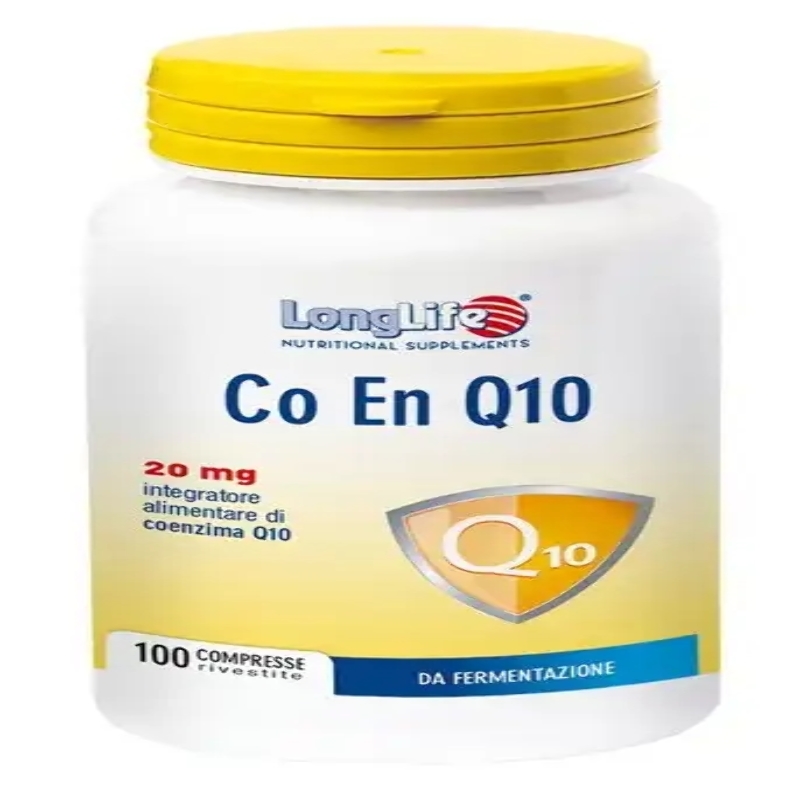 LONGLIFE CO EN Q10 20MG 100 COMPRESSE