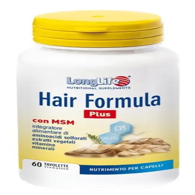 LONGLIFE HAIR FORMULA PLUS 60 TAVOLETTE