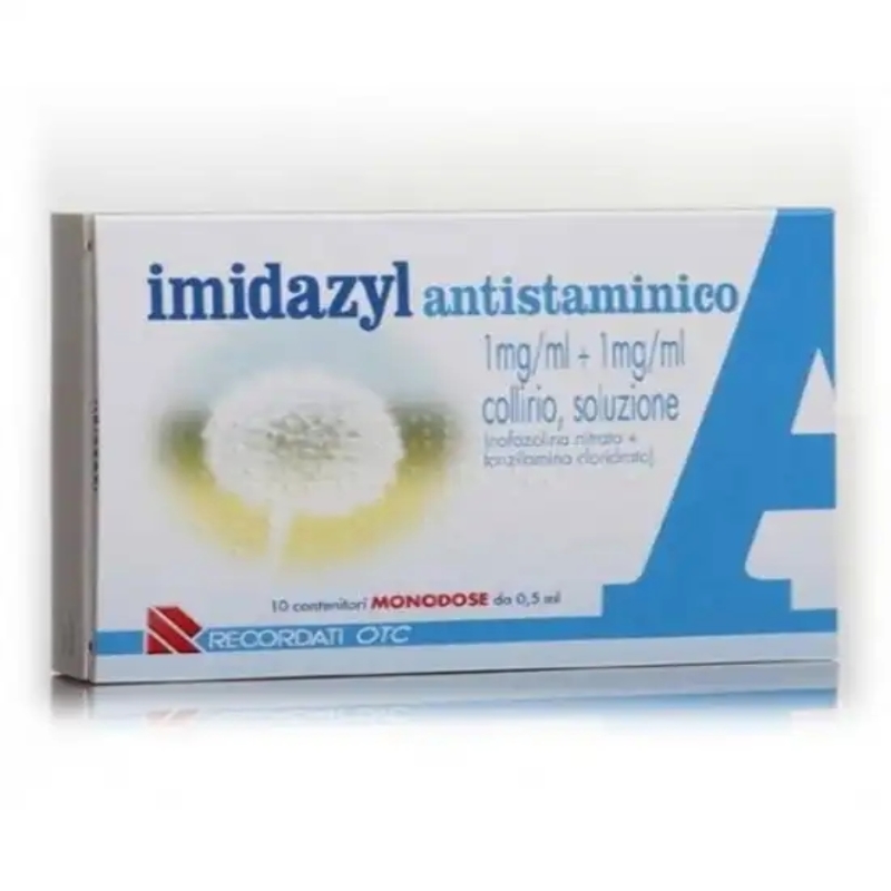 IMIDAZYL ANTISTAMINICO COLLIRIO 10 FLACONCINI 0,5 ML