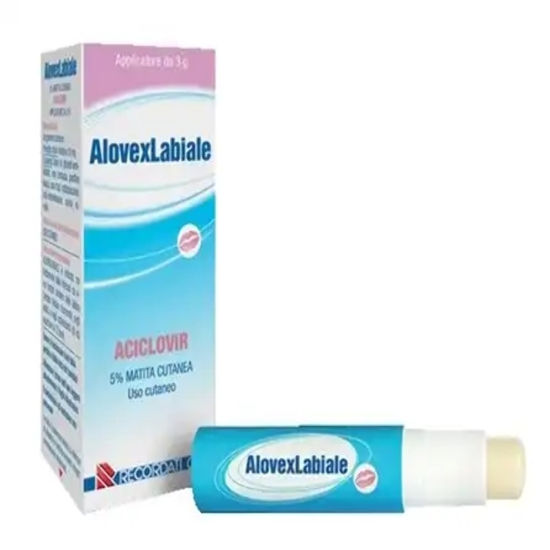 ALOVEXLABIALE STICK LABBRA PER HERPES LABIALE 3G 5%