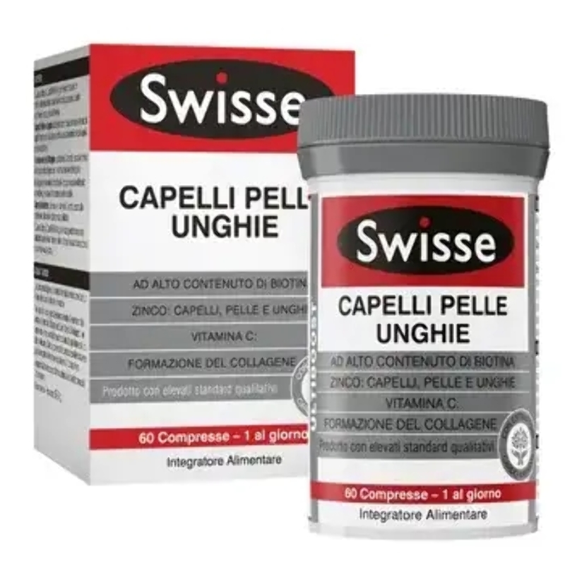 Swisse - CAPELLI PELLE UNGHIE 60 COMPRESSE