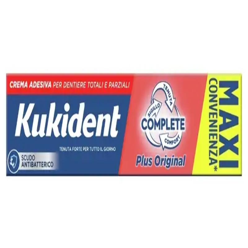 Kukident - PLUS ORIGINAL CREMA ADESIVA DENTIERE 65 g