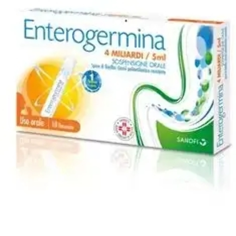 ENTEROGERMINA  10FLACONCINI 4 MILIARDI/5 ML